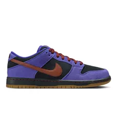 NIKE SB DUNK LOW PRO PERSIAN VIOLET CINNAMON OFF NOIR GUM MEDIUM BROWN HQ1625-500