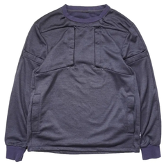 Zip design Technical Poly Sweat Shirt