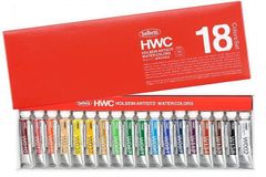 ホルベイン 透明水彩絵具セット 18色セット 2号チューブ 5ml HWC 管理番号：9035