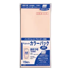 マルアイ 藤壺カラーパック 長3 ピンク PN-3Pのサムネイル