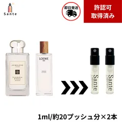 【正規品】ミニ 香水セット(ジョーマローン イングリッシュペアー&フリージア＋001ウーマンEDT) 各1ml×2本