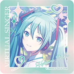 【中古】シール・ステッカー 初音ミク(想いが重なる場所で/特訓前) 「プロジェクトセカイ カラフルステージ! feat. 初音ミク メモステコレクション カラフルフェスティバル」