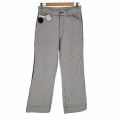 トリココムデギャルソン tricot COMME des GARCONS AD2003 ヒッコリーストライプワイドフレアパンツ メンズ JPN：M のサムネイル