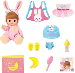 【新品】 パイロットコーポレーション おめめぱちくりネネちゃん おにんぎょうセット メルちゃん 入門セット コンパクト おでかけ いもうと お母さん キレイ お世話 おせわ 人形 知育 ママ 妹