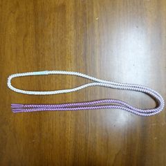 帯締め　丸ぐけ　絹100％　日本製　ほつれあり