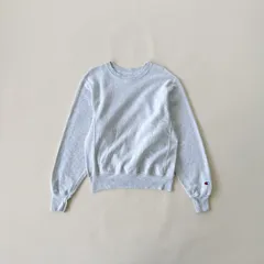 00s チャンピオン　プレミアムリバースウィーブ　プレーン　スウェット　無地　グレー Y2504