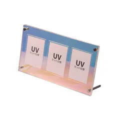 シロ クリア【UVカットネジ式9連】※スタンド2 シロ クリア【UVカットネジ式9連】※スタンド2
