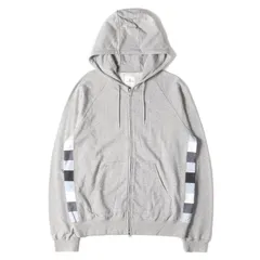 美品 UNIFORM EXPERIMENT ユニフォームエクスペリメント パーカー サイズ:4 サイド カラーチャート ップ スウェット パーカー COLOR CHART SIDE PANEL ZIP UP PARKA グレー トップス フーディーのサムネイル