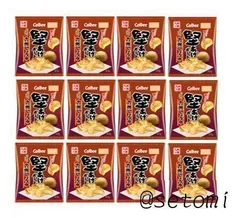 【地域限定品】カルビー　堅あげポテト九州しょうゆ６３ｇ×１２袋のサムネイル