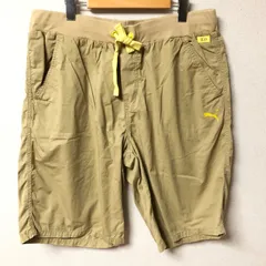 (^w^)b puma プーマ ハーフ パンツ ショート 半ズボン ベージュ ウエスト ゴム 大きいサイズ カジュアル ラフコーデ 夏 春 タウンユース 無地 定番 ナチュラル ボトムス メンズ サイズ XL