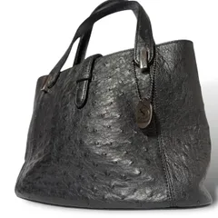 ZAO✨️Ostrich✨️JRAオーストリッチ オレンジ ハンドバッグ フリフリ バッグ