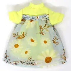 【中古】ドールアクセサリー No.0710-22 22cmサイズ 2025年1月LCドレスコレクション 22-57 花柄ジョーゼットワンピース 「リカちゃん」リカちゃんキャッスル限定