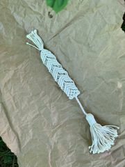 USインポートハンドメイド / Macrame Bookmark