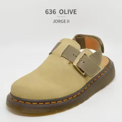 【正規品取扱店･新品】ドクターマーチン サンダル メンズ レディース 30762 Dr.Martens 2025春夏 Jorge II JORGE II PARCHMENT BEIGE+BEIGE スリッポン サボ