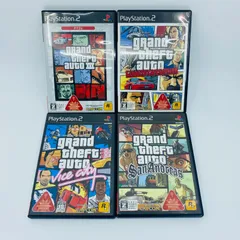 PS2 グランドセフトオート　サンアンドレアス　リバティーシティストーリーズ　バイスシティ　Ⅲ　グラセフ　①