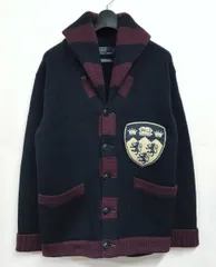 POLO RALPH LAUREN｜ラルフローレン ショールカラー ワッペン 肉厚 ニットカーディガン