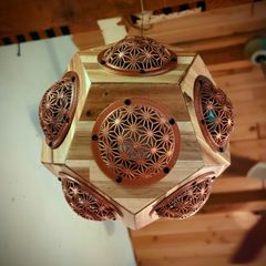 木製】点音源十二面体スピーカーセット Dodecahedron speaker