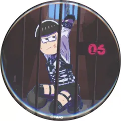 【中古】バッジ・ピンズ トド松 「おそ松さん Special Collaboration ～FavoteriA 潜入捜査～ 等身絵 缶バッジ(フルカラー印刷)」