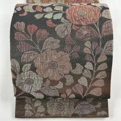 1863.幻の染 辻が花 作家物 袋帯 お太鼓柄 金通し 落款 正絹