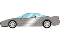 【中古】ミニカー 1/43 Honda NSX (NA2) Type S 2001(シルバーストーンメタリック) [EM587C]のサムネイル