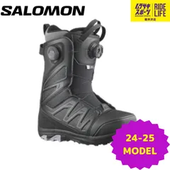 【ムラスポ公式】SALOMON　サロモン　IVY BOA SJ BOA アイビーボア（BLACK)　24-25　NEW　レディース　ブーツ　スノーボード　13％OFFのサムネイル