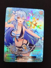ヴァイスシュバルツ ホロライブ Summer Splash Party! SP　雪花ラミィ　②