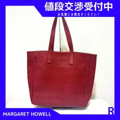 アルカス マーガレット・ハウエル アイデア トートバッグ レッド 赤