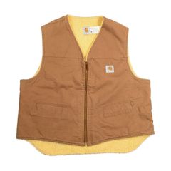90s カーハート ダック ベスト メキシコ製 オールド ブラック 90s carhartt ダックベスト 裏ボア メキシコ製 ブラック 2XL