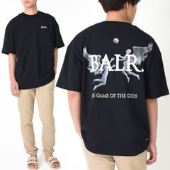 BALR. GAME OF THE GODS BOX FIT T-SHIR B1112.1240 ブラック ロゴ 半袖 当店管理番号：2024101000033