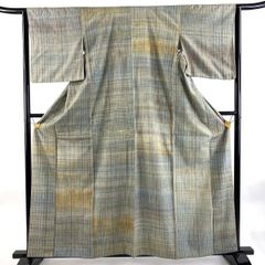 袋帯 美品 秀品 川島織物 落款あり 楓 色紙 金銀糸 箔 茶色 六通 正絹 中古