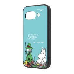 Google Pixel 9a ムーミン / maru 衝撃吸収 バンパー ハイブリッドケース / ムーミン&スナフキン