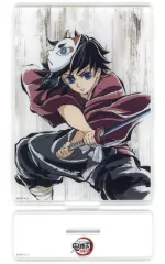 【中古】アクリルスタンド・アクリルパネル 冨岡義勇(第2話前半) アクリルスタンド 「アニメ 鬼滅の刃 歴代全幕間画 WEBSHOPくじ 柱稽古編」 C-114賞