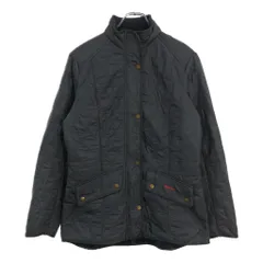 Barbour バブアー Polar Quilts ポーラーキルト キルティングジャケット ブラック (レディース 10)中古 古着 V2408