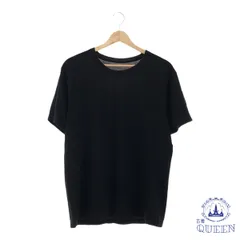 【訳アリ】 UNIQLO ユニクロ トップス Tシャツ エアリズム 半袖 クルーネック レディース ブラック M 901-9590 送料無料 古着