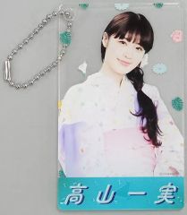 [중고] 잡화 다카야마 이치미(노기자카46) 개별 아크릴 카드 키홀더 오사카 ver. [오사카 미야기 한여름의 전국 투어 2021 한여름의 드림 복권 2021 제3탄]