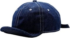 B EST 2006 BILLION WORKS Billionworks 캡 맨즈 앰파이어 캡 모자 데님 캡 베이스볼 캡(블루, Free Size)