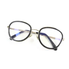極美品☆CHANEL シャネル 2207-B-S ラインストーン装飾