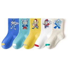 ウルトラマン キッズ 靴下 子供用 5足セット 5色 可愛い靴下 くつした 女の子 男の子 ソックス