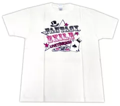 【中古】Tシャツ(男性アイドル) EXILE FINAL トランプTシャツ ホワイト Lサイズ 「EXILE LIVE TOUR 2010 FANTASY」