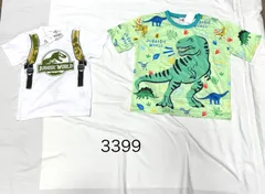 ユニバーサルスタジオジャパン　ジュラシック・ワールド キッズTシャツ　2枚セット　　　　*3399