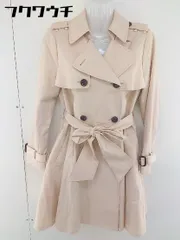 ■ ◎ LAISSE PASSE レッセパッセ ベルト付 長袖 トレンチ コート サイズ36 ピンク レディース  【中古】 【1110190009437】のサムネイル