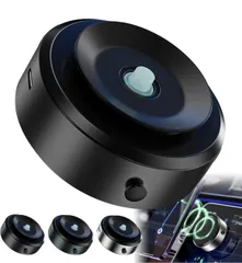 スマホホルダー　強力マグネット搭載　真空吸着 360度回転 マグリング付属 車用スマートフォンホルダー 車載用 スマホホルダー マグネット 車載 スマートフォン  車用スマホホルダー スマホスタンド マグネット 真空吸着式 スマホスタンド車用 ブラック