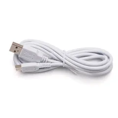 3M 任天堂 Wii U/ Wii U 対応 GamePad用 充電ケーブル ゲームパッド 急速充電 断線防止 USBケーブル 充電器 (ホワイト)