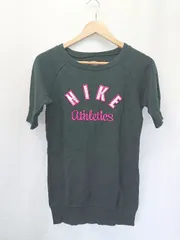 ◇ ⊂ NIKE ナイキ スウェット 半袖 Tシャツ カットソー サイズM ネイビー レディース E  【1411070009265】