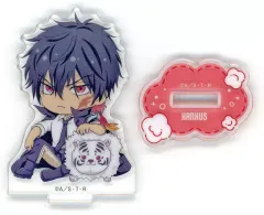 【中古】アクリルスタンド・アクリルパネル XANXUS(デフォルメ) ミニアクリルスタンド 「ひこくじmini 家庭教師ヒットマンREBORN!-insieme a un peluche-」 シルバー賞