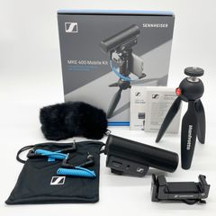 ゼンハイザーMKE200マイク 専用モバイルキット&スマホスタンド セット