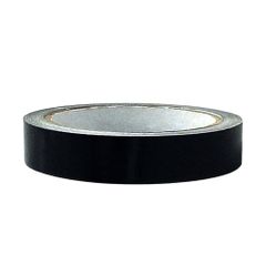 新品 長さ20m 幅25mm (黒 多機能 防火 防水 耐熱 厚さ0.05mm） 配管修理 水漏補修 電磁波のシールド 静電気対策 アルミテープ アルミ箔テープ