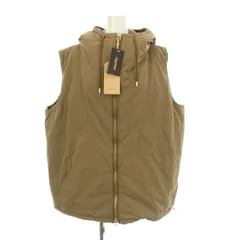 レミレリーフ REMI RELIEF L'Appartement別注 ベスト 中綿 フード ジップアップ ナイロン F 茶 ブラウン 22010570000410 /KU