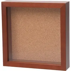 ☆ ブラウン ☆ キューブフレーム 1717 ボックスフレーム 立体額 キューブフレーム 木製 壁掛け 置き型 ボックス 写真 フォトスタンド コレクション ケース ウェルカムボード CUBE フレーム コルク 結婚式 おしゃれ 記念 手作り ギフト