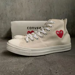 PLAY COMME des GARCONS x CONVERSE Chuck Taylor ハイカット ハートロゴ 28.5cm プレイ コムデギャルソン コンバース 112856 AZ-K102